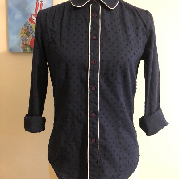 Vintage Dockers Button Up Long Sleeve Shirt - Picture 3 of 8